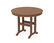 36" Round Farmhouse Dining Table