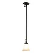 12V LED RV Pendant Light | Brushed Pewter Ceiling Lamp