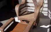 Casablanca Gliding Chair and Ottoman