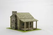 Davey Crockett Cabin 3D Model