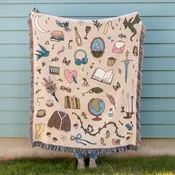 Bookish Blanket by Lindy Stark