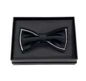 Black Framed Bow Tie