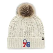 '47 Brand Philadelphia 76ers White Meeko Cuff Knit