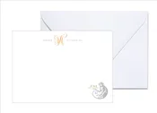 Monkey with Serving Tray A6 Stationery — Missing Q Press