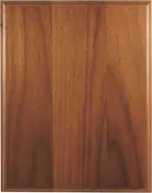 10 1/2″ x 13″ Genuine Walnut Step Edge Plaque
