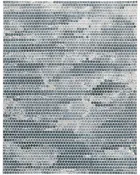 Atwell 8' x 10' Are Rug in Blue & Silver