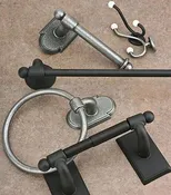 Wrought Steel Bath hardware