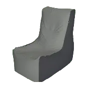 Custom Wedge Boat Bean Bag Chair – Carbon Fiber Style