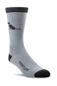 100% USA Made - Light Crew Black Sunderland Socks
