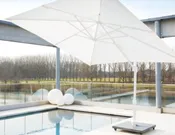 Abode 10 Cantilever Umbrella with Base