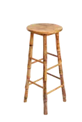 Bamboo Backless Barstools — El Fieston Party Rentals