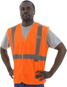 High Visibility Mesh Vest (Orange)