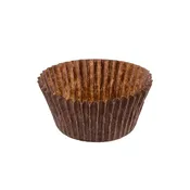 2.5in Brown Fluted Baking Cups (500)
