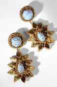 Ade Earrings - Blue