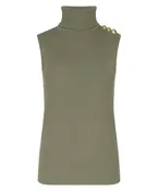 Ceci Sleeveless Turtleneck