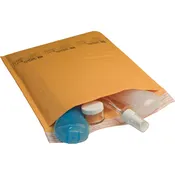 #0 6 x 10 Jiffylite Gold Kraft Bubble Mailer Self-Seal 200/Case 36 Case/Pallet