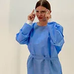 Level 2 Disposable Isolation Gown (SMS) Lot of 11 Large