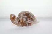 Cherry Blossom Agate Turtle Carving                                                 (Sold out) — Imperial Gems