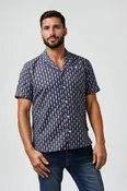 Buonasera - Surf Skull Linen Resort Shirt