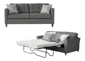 1375 Queen Sleeper Sofa: Cannball Carob