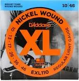 D’Addario EXL110 Nickel Wound Electric Strings – .010-.046 Regular Light