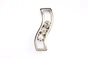 .06ctw Three Diamond Pendant