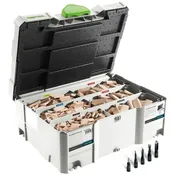 Domino Df 500 1,060-Piece Tenon Assortment Systainer With Cutters