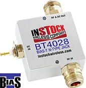 BT4028 - Type N Bias Tee, 10-4000 MHz, 1.5A