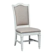 Abbey Park - Upholstered Side Chair - Antique White
