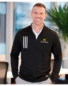 Adidas – 3-Stripes Double Knit Quarter-Zip Pullover