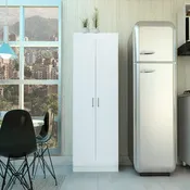 Albany, Double Door Pantry Cabinet, Five Shelves