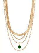 All the Chains Layered Necklace