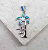Bahama Mama Opal Pendant