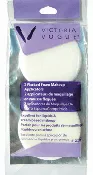 Victoria Vogue 2.125″ double sided Flocked Foam Puffs