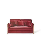 Adagio Rose Gold Sofa Set | Burgundy