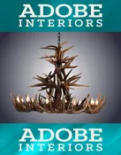 10 Light Whitetail Cascade Antler Chandelier