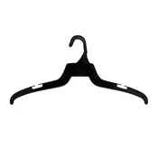200 Plastic 15″ Shirt Hangers with Fixed Neck 472B