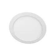 15W LED Slimline Disk Light - Transitional Disk Lights in White