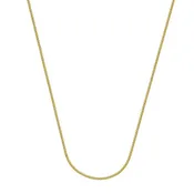 1.2MM Wheat Chain Necklace in 14K Yellow Gold, 18" Length