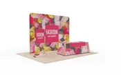10 ft Display Kit With Backdrop, Banner Stand & Table Throw