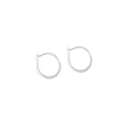 1/2 Inch Round Hoop Earrings