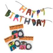 Crunch Supply - Happy Birthday Mini Garland