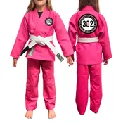 302 Jiu-Jitsu Academy Kids Gi - Pink #437 A