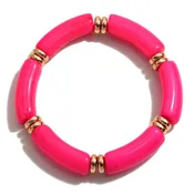 Acrylic Bead Stretch Bracelet