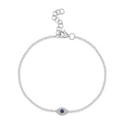 0.04CT DIAMOND & 0.06CT BLUE S