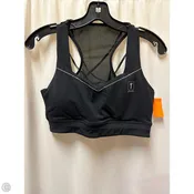 Athletic Bra By Clothes Mentor In Black, Size: L