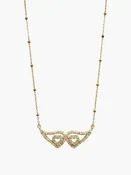 Angel Wings Zirconia Necklace