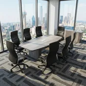 6 Foot Conference Table Set with Conference Chairs