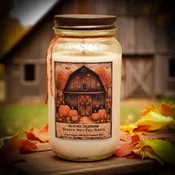 Autumn Splendor Mason Jar Candle-24 oz