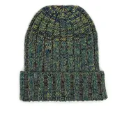 Alpaca Beanie Hat - Accordion - Moss